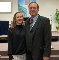 Trinity Lighthouse Church of God pastor and wife.